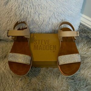 Steve Madden Kids Rhinestone Sandals